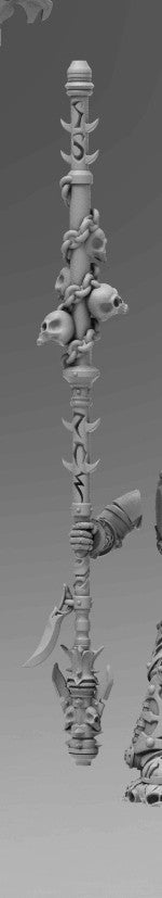 Hades Large War Banner Bits for a Standard Bearer by Atlan Forge