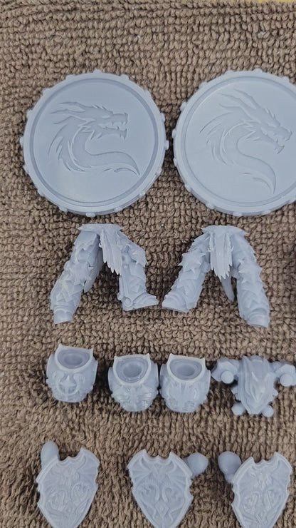 Dragon Knights Veterans (3-Unit Set) by Atlan Forge