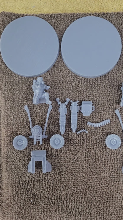 Steel Guard-Heavy Weapons Team (10-Unit Kit or Single Model) by RedMakers