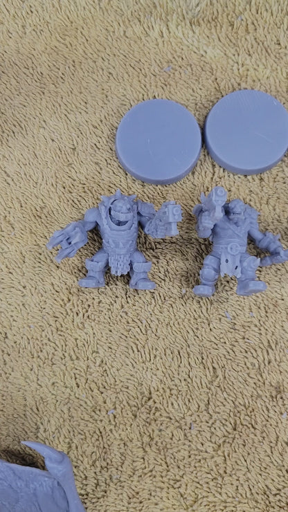 Rokkrampa Gutsmashas-Orks (5-Unit Kit or Single Model) by Adeptus Miniatures