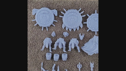 Aegyptus Reptilian Sorcerers (3-Unit Set) by Atlan Forge