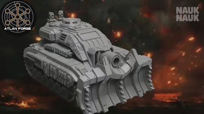 Glyptodon Siege Tank by Atlan Forge