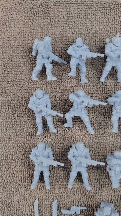 Winterline Force-Squad of the Imperial Force (20-Unit Kit) by Adeptus Miniatures