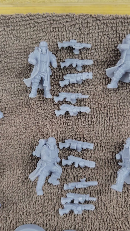 Steel Guard-Squad of the Imperial Force (10-Unit Kit or Single Model) by RedMakers