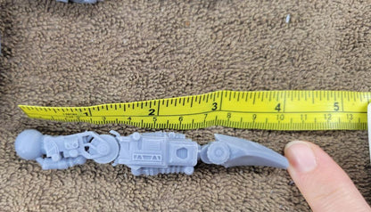 Redemptor leg straightened- about 100mm