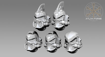 Wai Toa Heads (Sets) by Atlan Forge