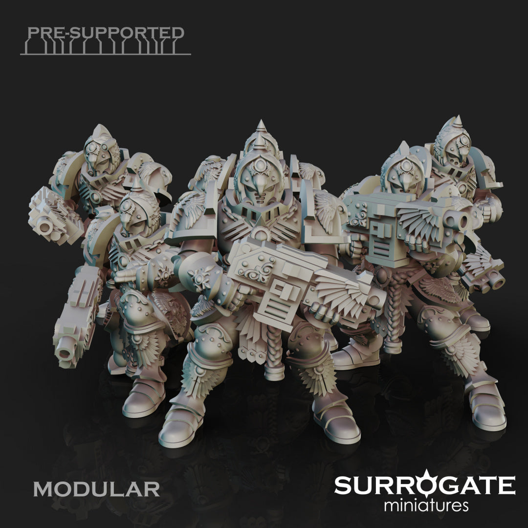 Praetorian Sagitarii (5-Unit Set) by Surrogate Miniatures