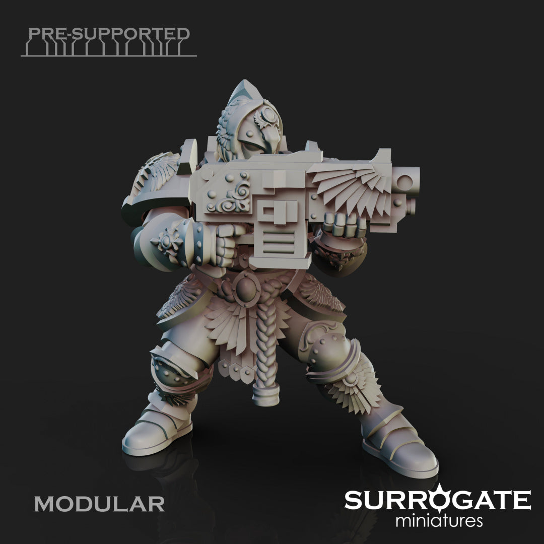 Praetorian Sagitarii (5-Unit Set) by Surrogate Miniatures