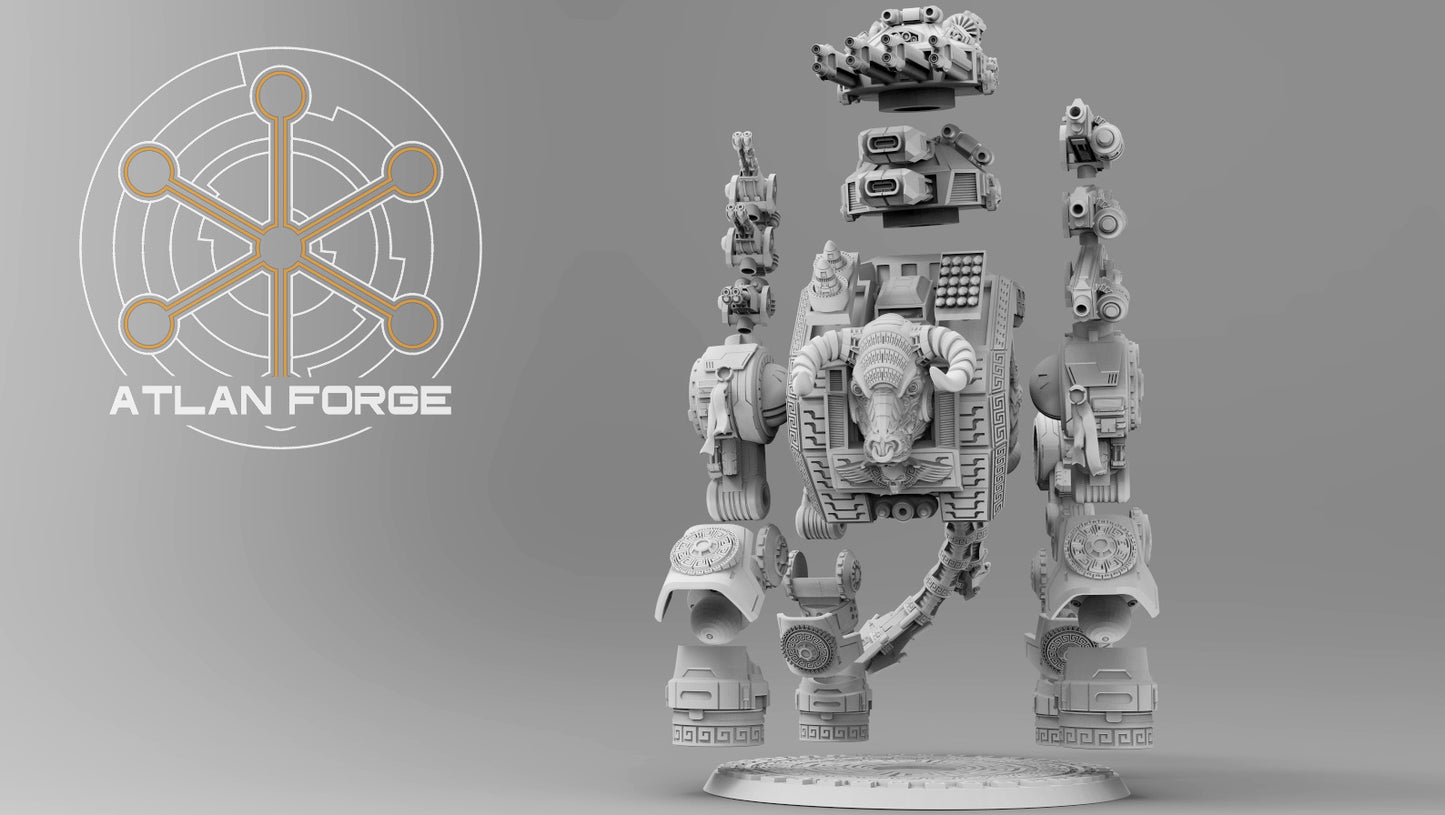 Minoan Taurus Dreadnought (3 Scaled Options) by Atlan Forge