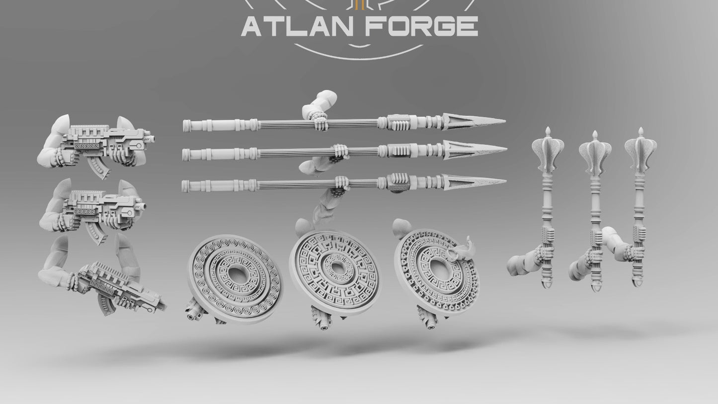 Minoan Athenai (10-Unit Set) by Atlan Forge