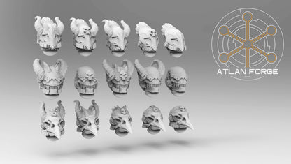 Hades Heads by Atlan Forge