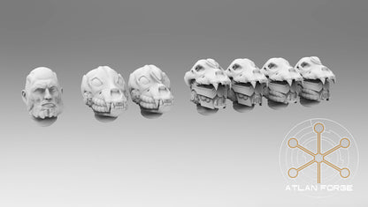 Asgardian Heads by Atlan Forge