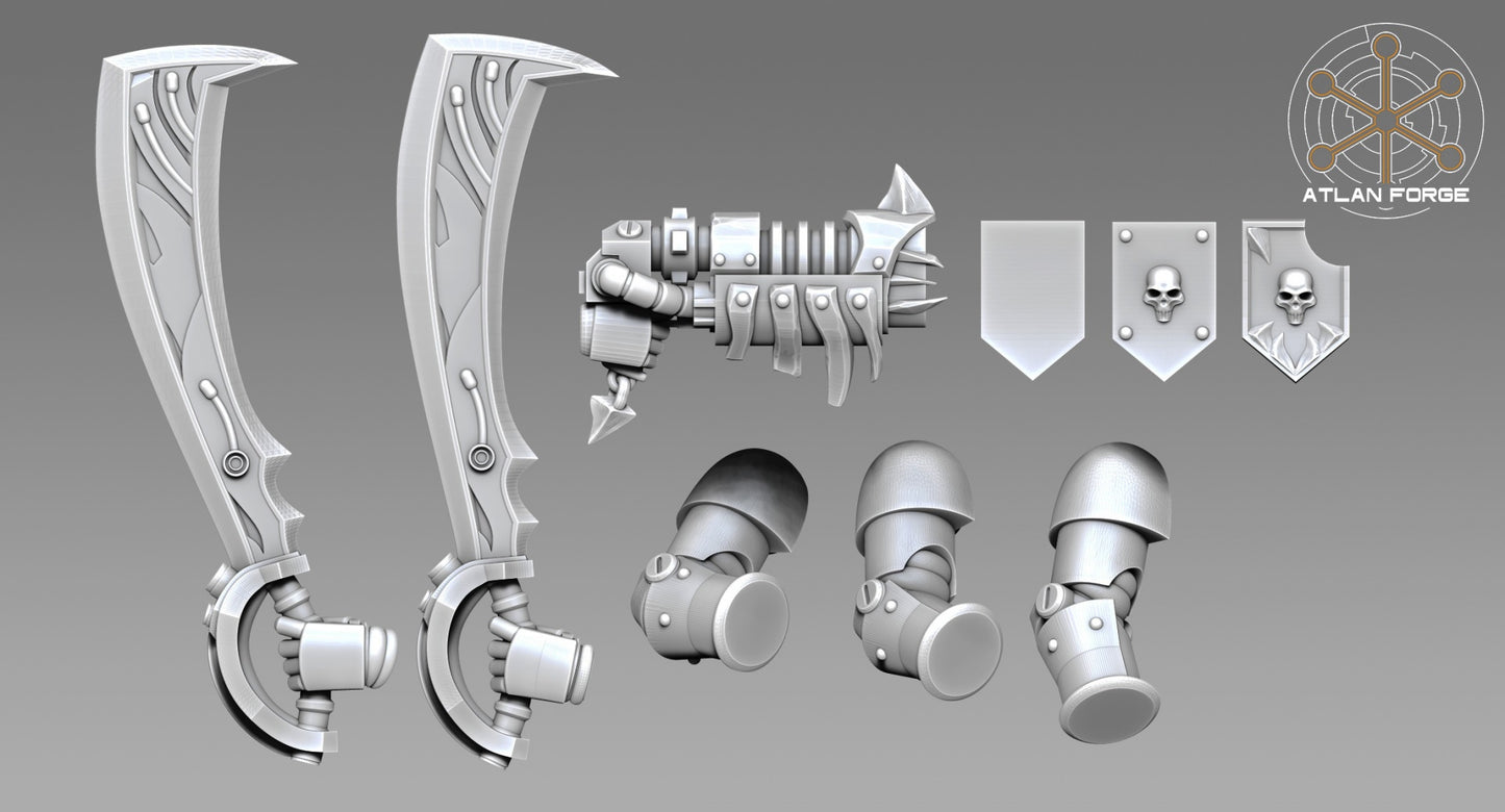 Wai Toa Kaitaiki (Ocean Guard)(3-Unit Set) by Atlan Forge