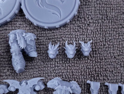 Dragon Knights Veterans (3-Unit Set) by Atlan Forge