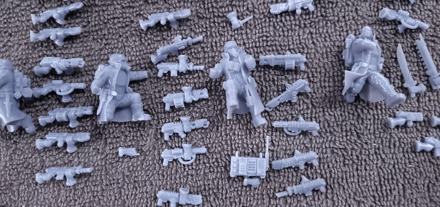 Steel Guard-Squad of the Imperial Force (10-Unit Kit or Single Model) by RedMakers
