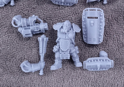 Abhuman Giants in Heavy Armor (5-Unit Kit or Single Model) by RedMakers
