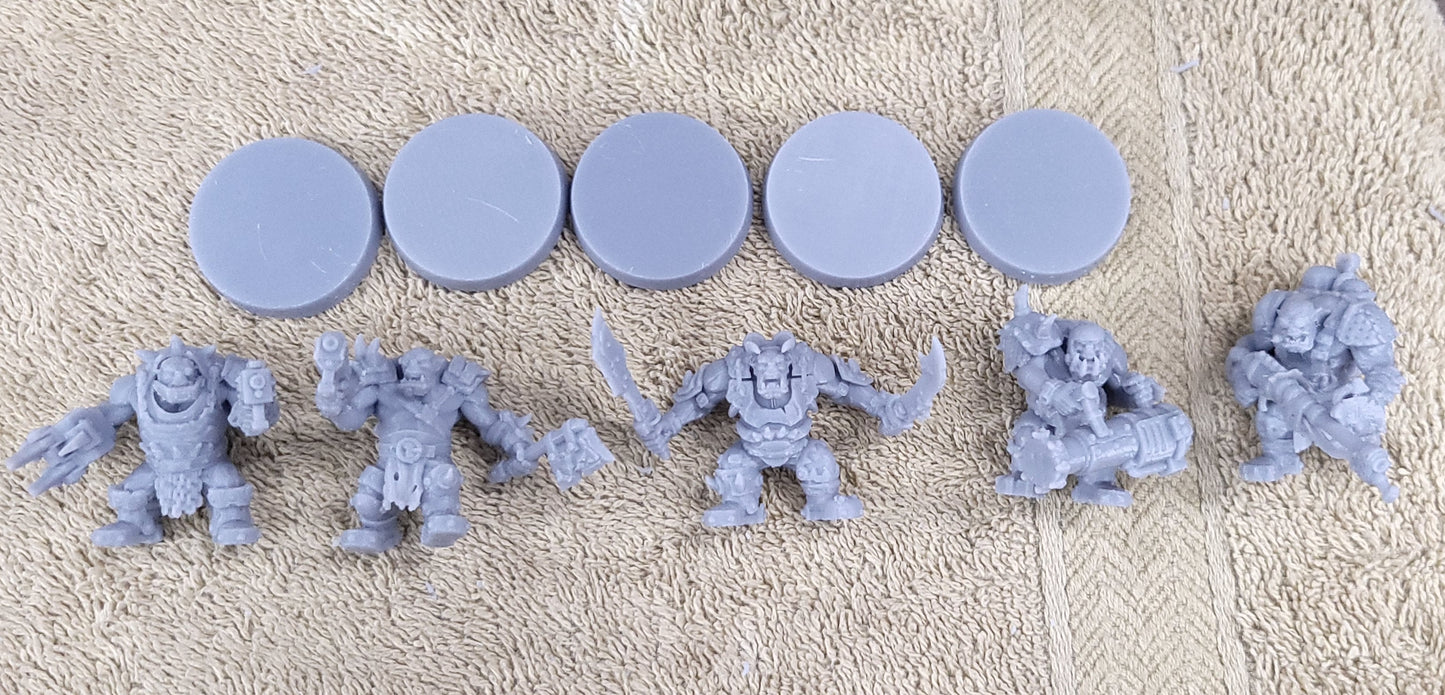 Rokkrampa Gutsmashas-Orks (5-Unit Kit or Single Model) by Adeptus Miniatures
