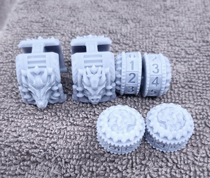 Wound Counters by Atlan Forge (Magnets not included)
