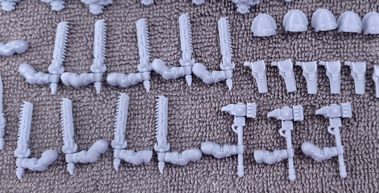 Angelic Knights Malakim (10-Unit Set) by Atlan Forge