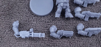 Kill Squad- Heavy Dwarves (11-Unit Kit or Single Model) by Adeptus Miniatures