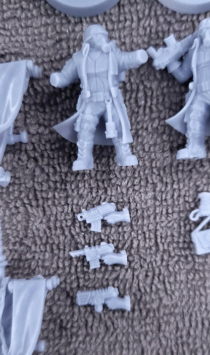 Steel Guard-Command Squad (4-Unit Kit or Single Model) by RedMakers