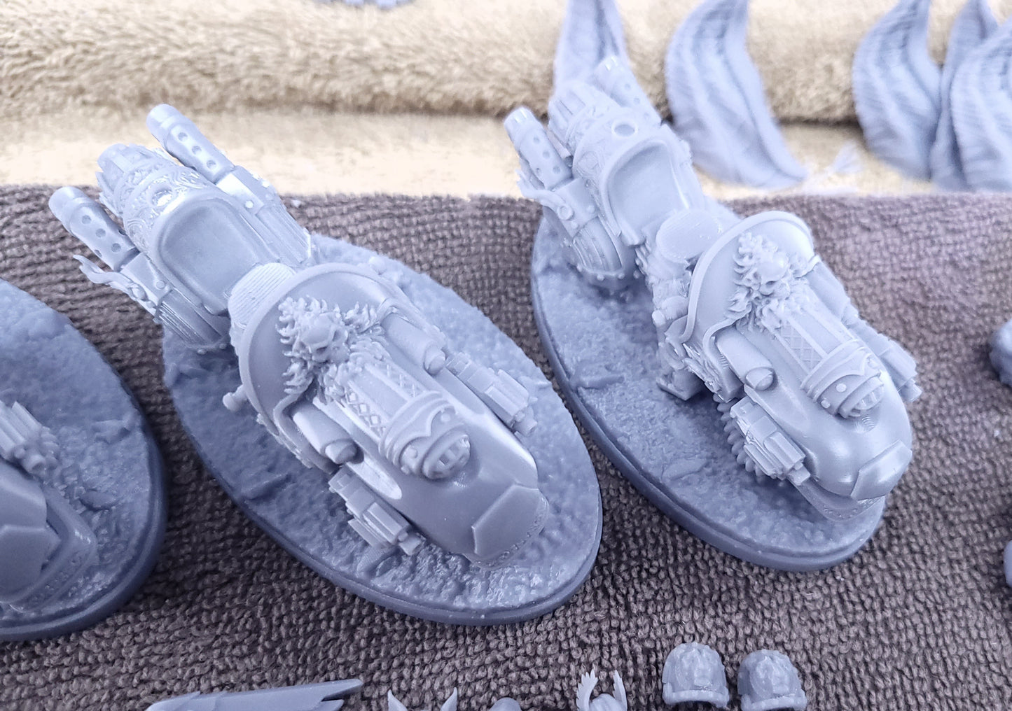 Knights Angelic Bikers (3-Unit Set) by Atlan Forge