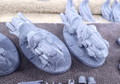 Knights Angelic Bikers (3-Unit Set) by Atlan Forge