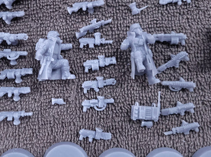 Steel Guard-Squad of the Imperial Force (10-Unit Kit or Single Model) by RedMakers