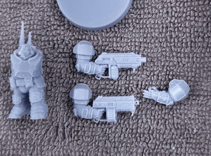 Kill Squad- Heavy Dwarves (11-Unit Kit or Single Model) by Adeptus Miniatures