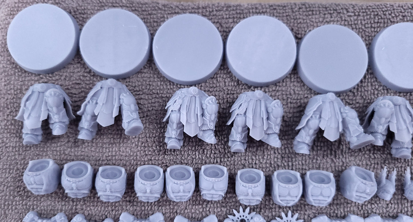 Angelic Knights Malakim (10-Unit Set) by Atlan Forge