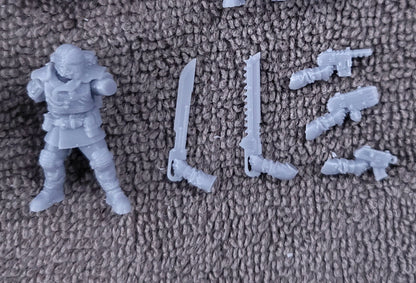 Coldreach Regiment- Squad of the Imperial Force (20-Unit Kit or Single Model) by Adeptus Miniatures