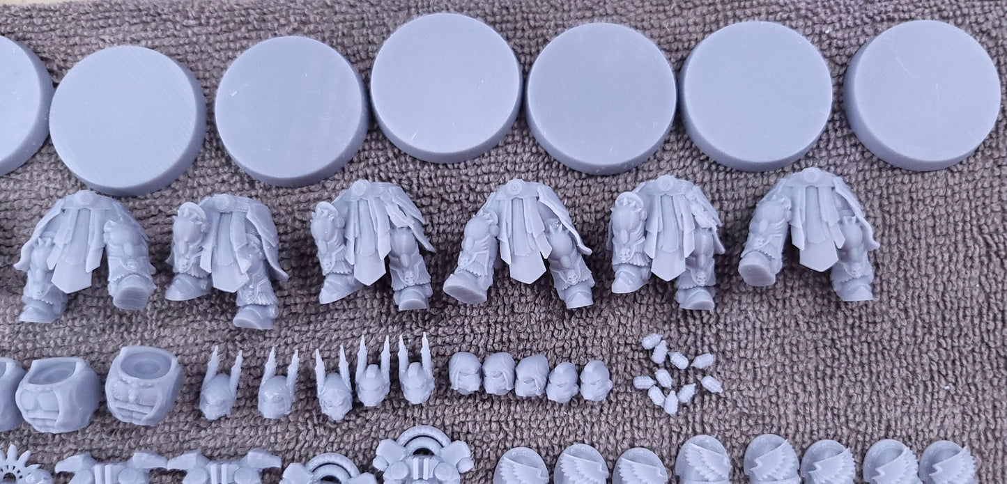 Angelic Knights Malakim (10-Unit Set) by Atlan Forge