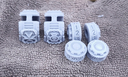 Wound Counters by Atlan Forge (Magnets not included)