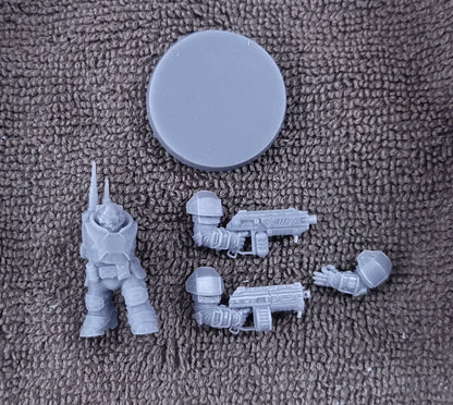 Kill Squad- Heavy Dwarves (11-Unit Kit or Single Model) by Adeptus Miniatures