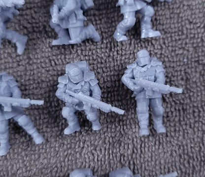 Coldreach Regiment- Squad of the Imperial Force (20-Unit Kit or Single Model) by Adeptus Miniatures