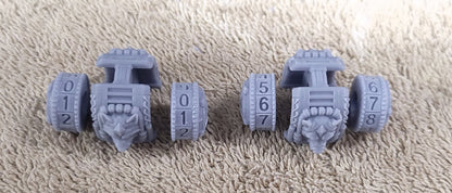 Wound Counters by Atlan Forge (Magnets not included)