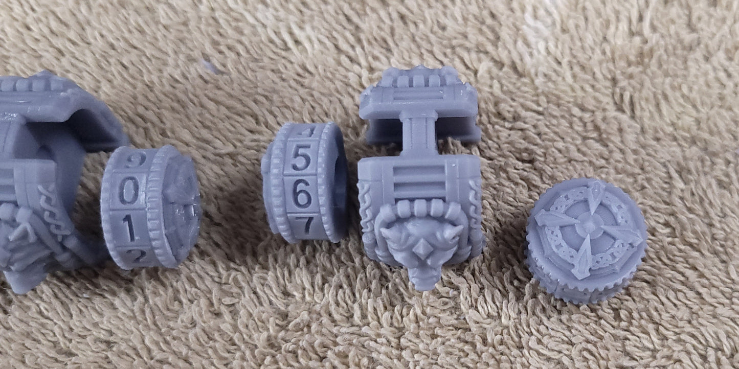 Wound Counters by Atlan Forge (Magnets not included)