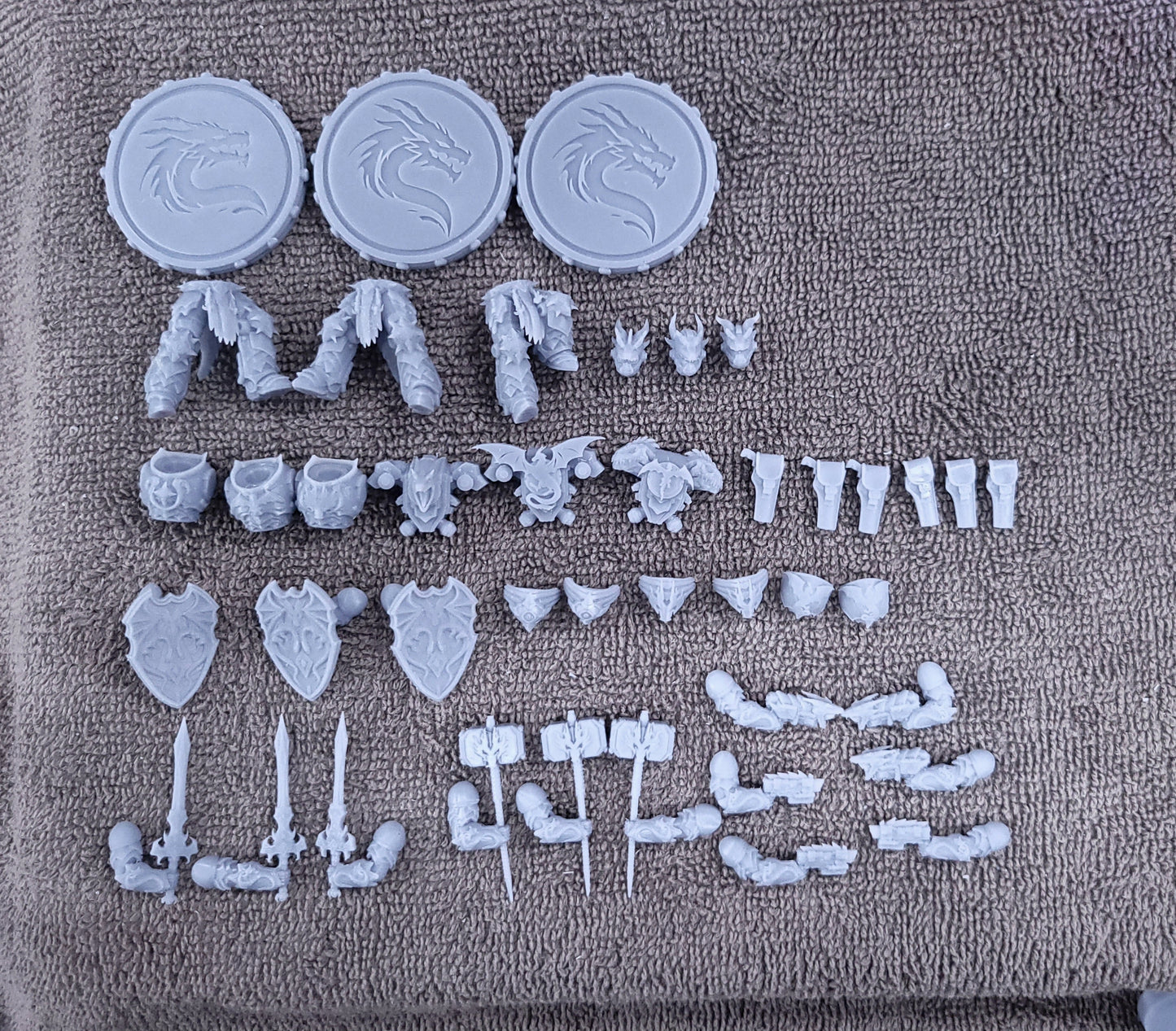 Dragon Knights Veterans (3-Unit Set) by Atlan Forge