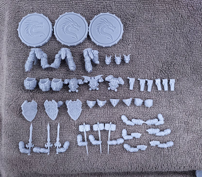 Dragon Knights Veterans (3-Unit Set) by Atlan Forge