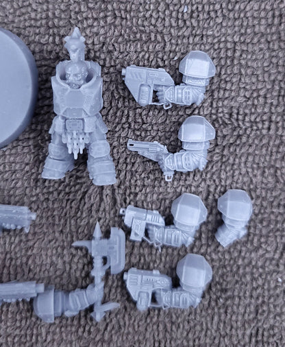 Kill Squad- Heavy Dwarves (11-Unit Kit or Single Model) by Adeptus Miniatures