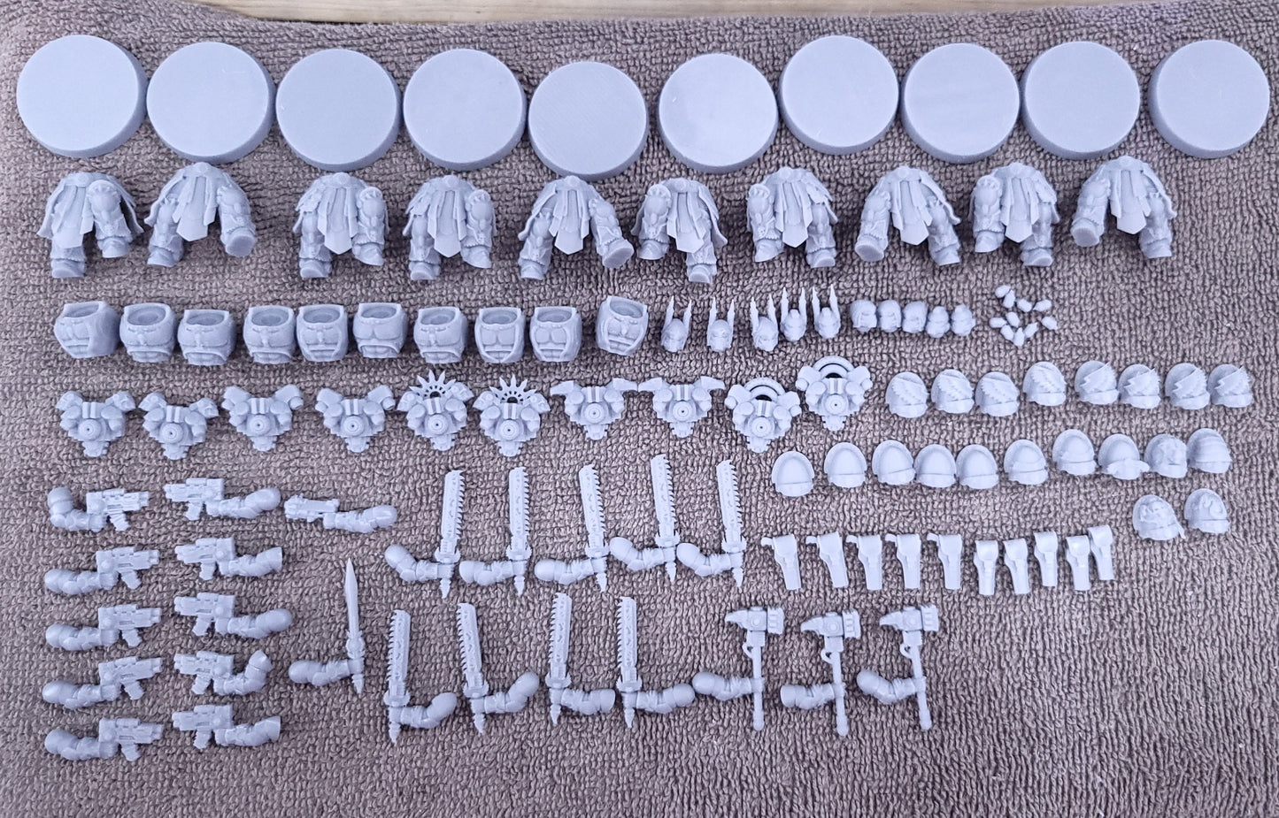 Angelic Knights Malakim (10-Unit Set) by Atlan Forge