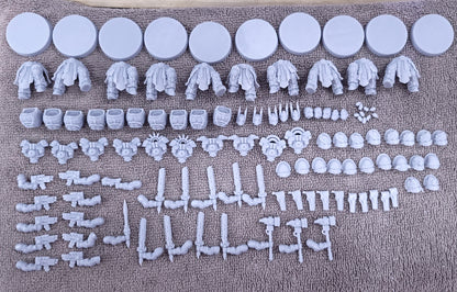 Angelic Knights Malakim (10-Unit Set) by Atlan Forge