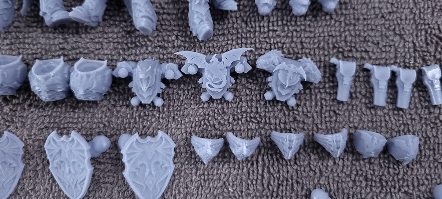 Dragon Knights Veterans (3-Unit Set) by Atlan Forge