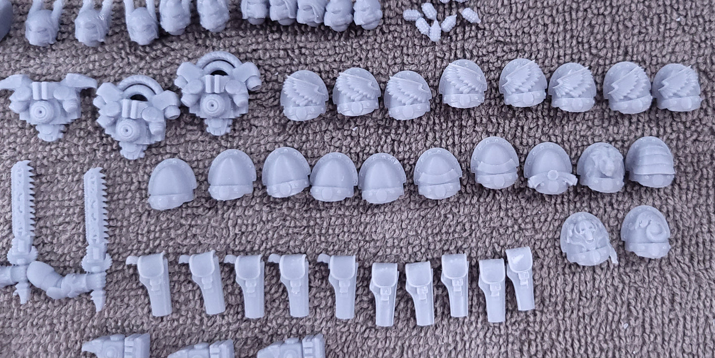 Angelic Knights Malakim (10-Unit Set) by Atlan Forge