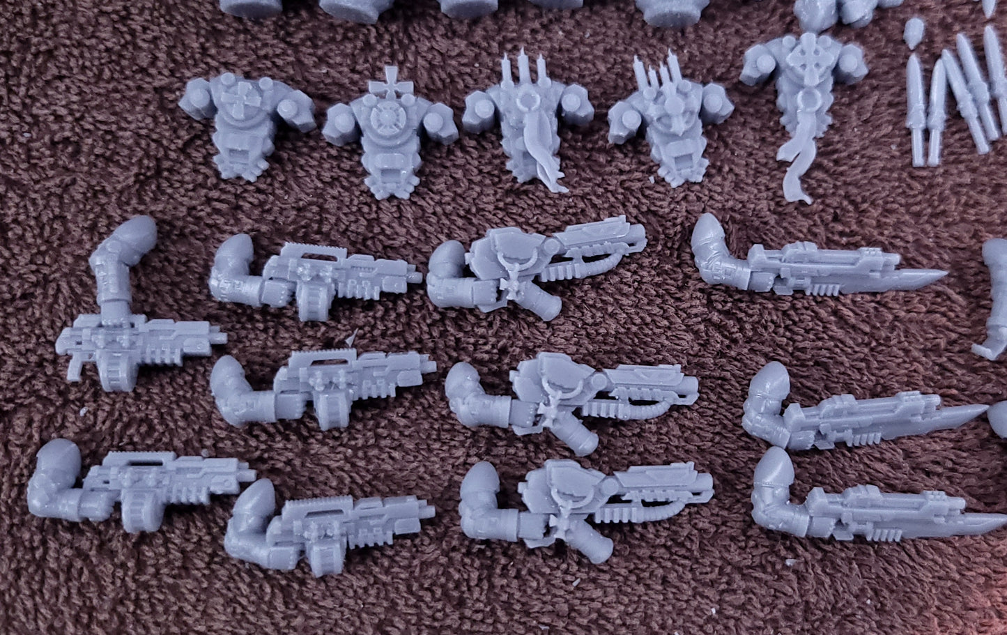 Knights Templar Sergeants (5-Unit Set) by Atlan Forge