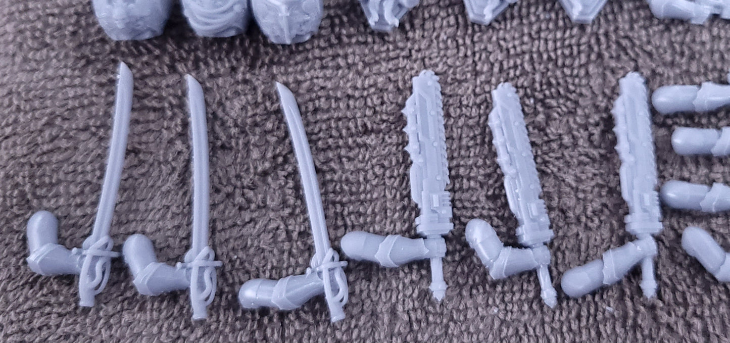Knights Angelic Bikers (3-Unit Set) by Atlan Forge