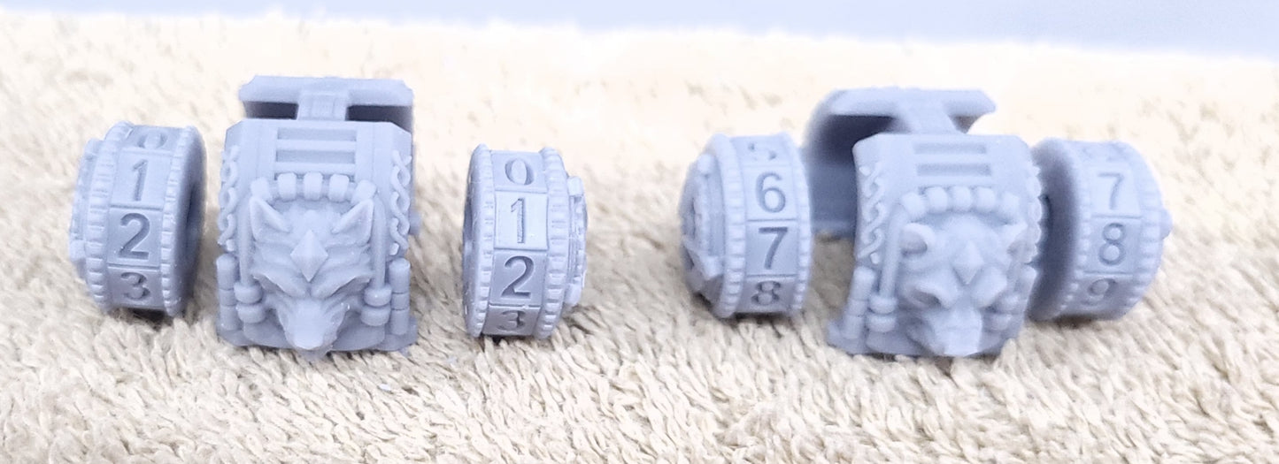 Wound Counters by Atlan Forge (Magnets not included)
