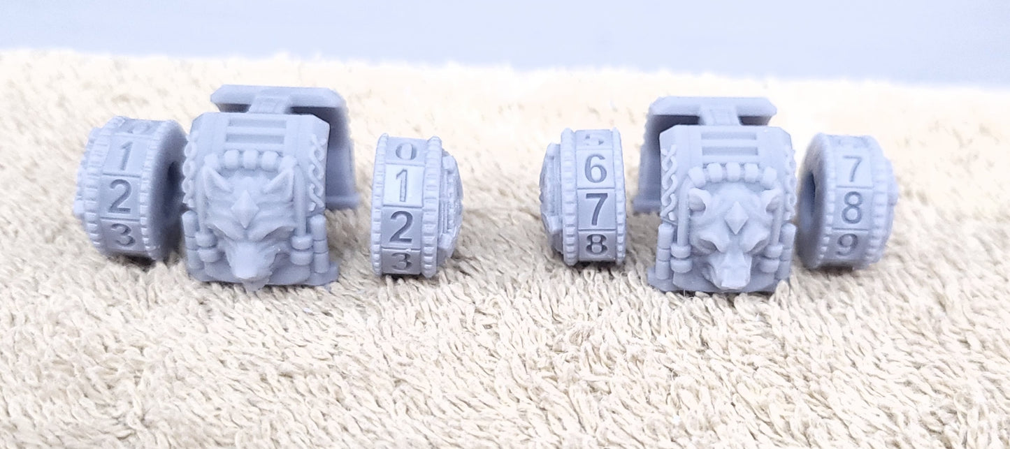Wound Counters by Atlan Forge (Magnets not included)