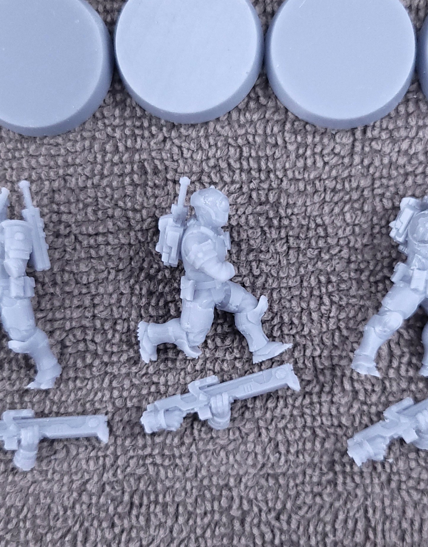 Line Strikers- Kae'ti (5-Unit Kit or Single Model) by Adeptus Miniatures