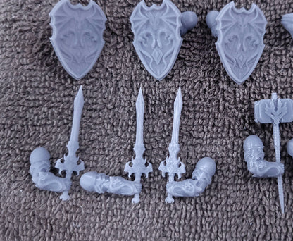 Dragon Knights Veterans (3-Unit Set) by Atlan Forge